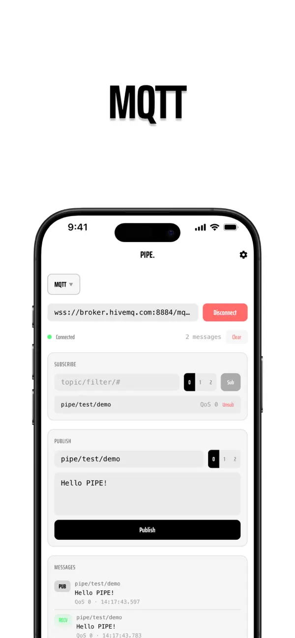 #4. PIPE: API Testing Tool (iOS) 作者: Kubicle LLC