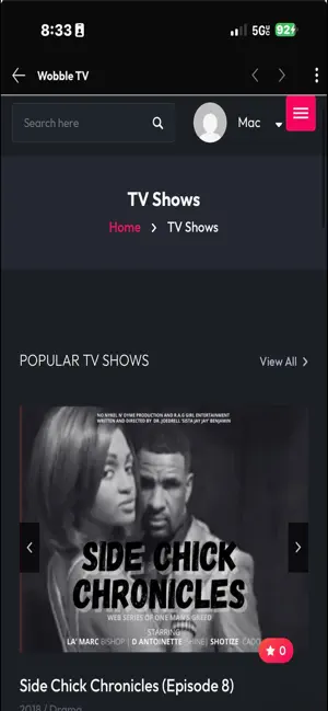 WobbleTV screenshot 3