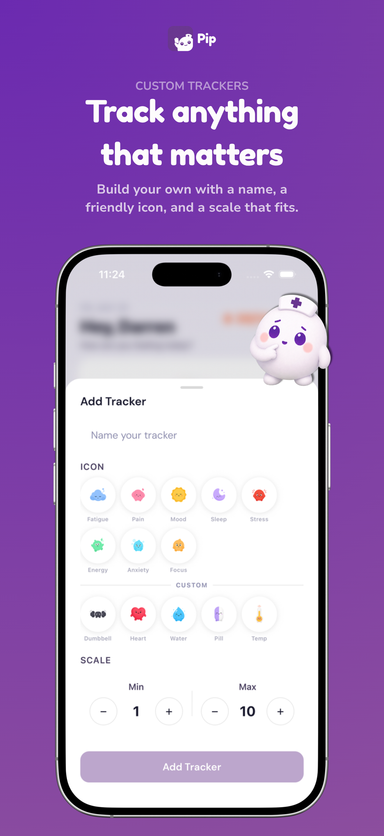 Pip - Symptom & Health Tracker screenshot 4