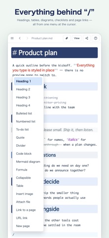 Markdown Notes & Memo Screenshot 3 of 10