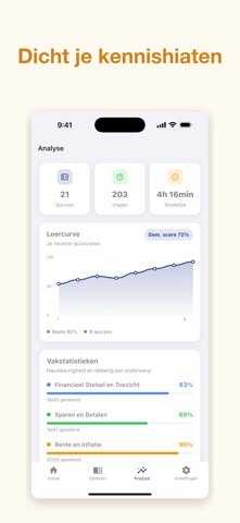 Wft Basis Oefenexamen iPhone screenshot