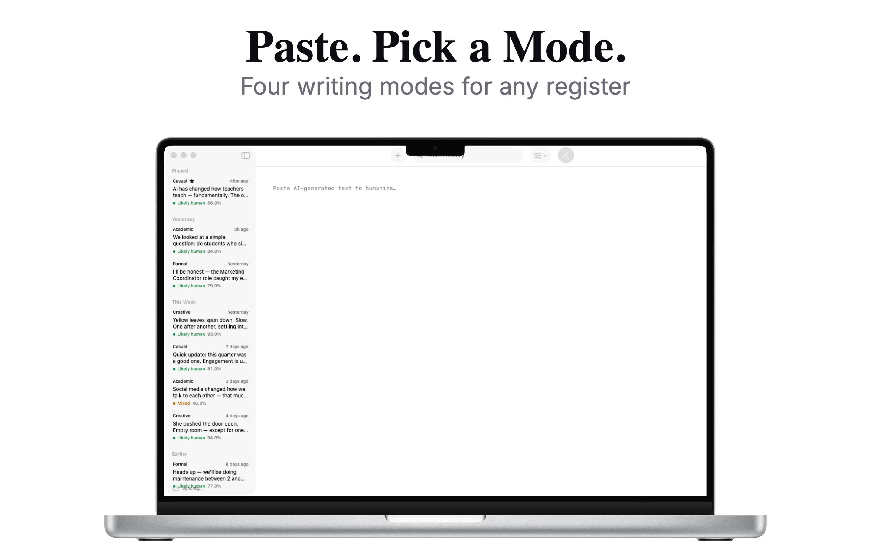 Humanizer: AI Text Rewriter screenshot 14