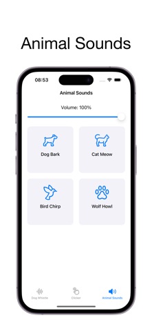 Dog Whistle Sounds High Pitch iPhone screenshot