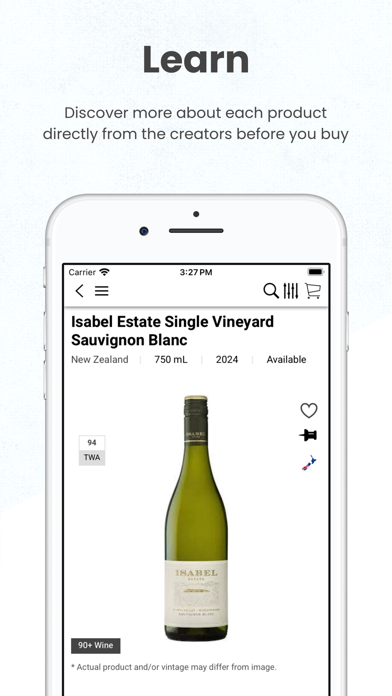Central Wine Merchants Screenshot