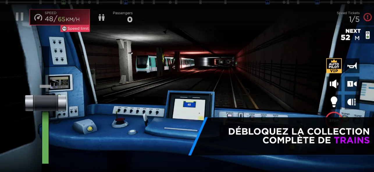 Screenshot #2 pour Subway Simulator 3D: Transits