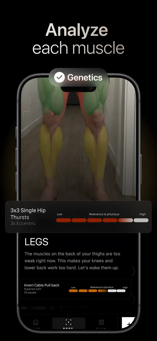 Screenshot #2 pour Thelo: musculation & forme IA