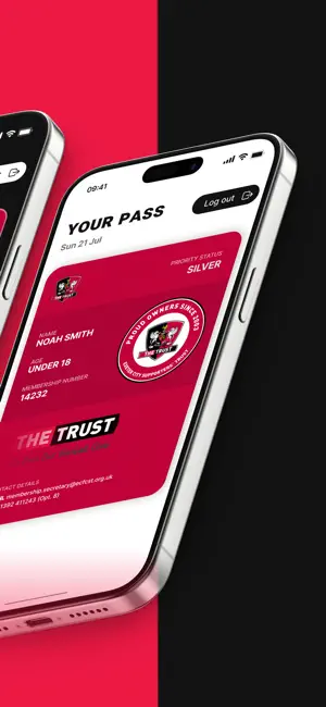 ECFC Membership Card screenshot 2