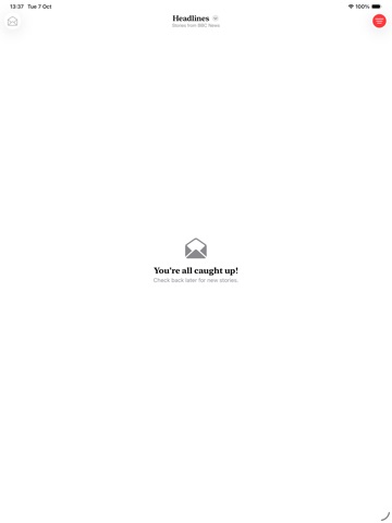 Live News Headlines iPad screenshot