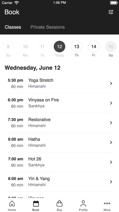 DownDog Yoga India Screenshot