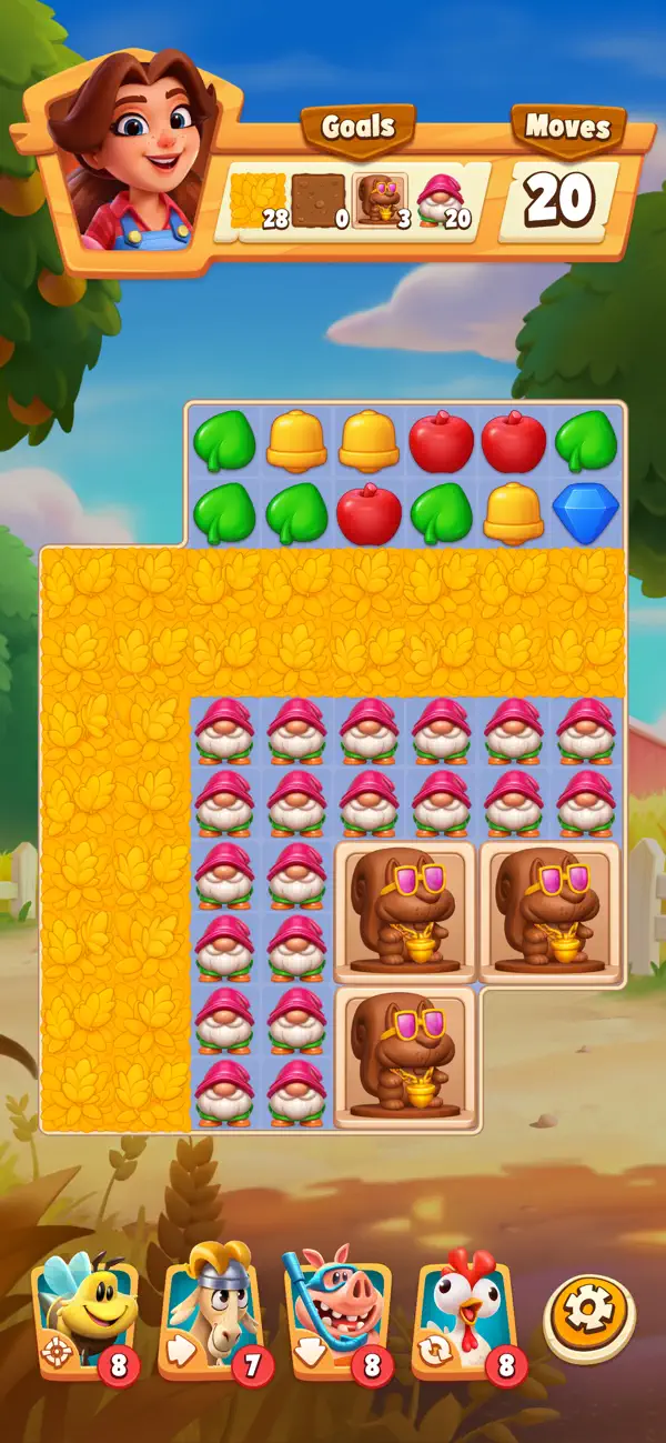 Hay Day Match iOS Mod IPA screenshot 6 - iOS game interface