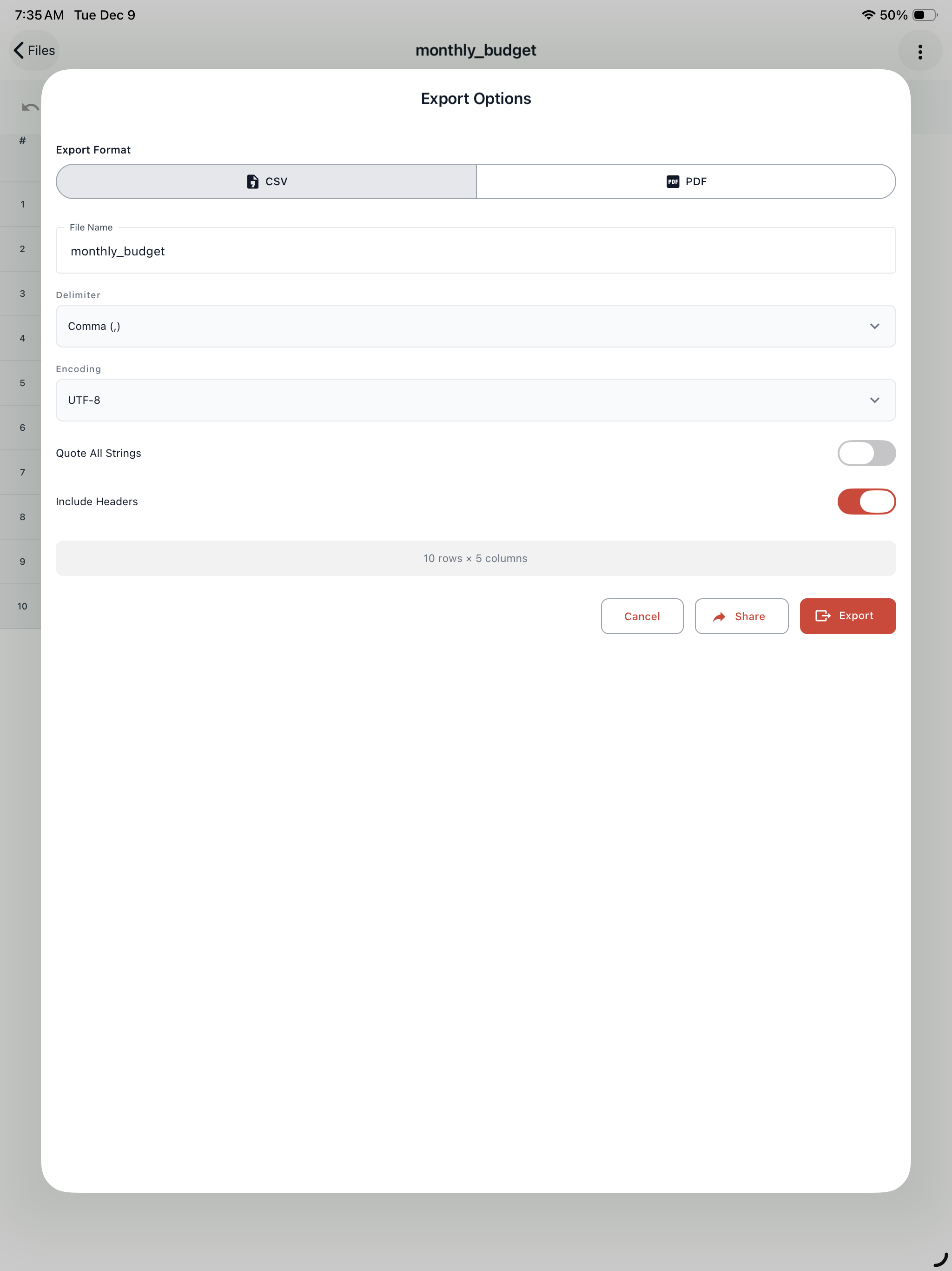 CSV Guru