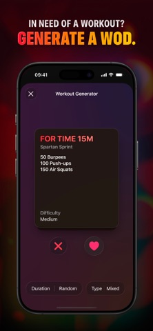 WOD Timer & Workout Generator Screenshot 3 of 6