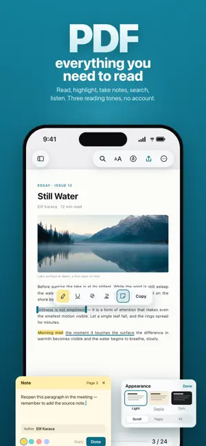 Reader Ink: PDF Editor & Sign screenshot 1