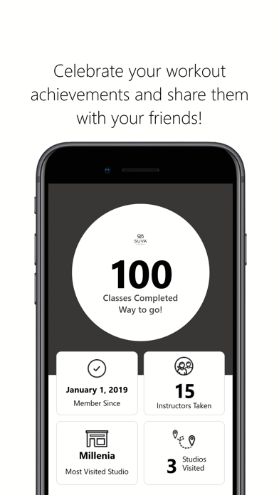 SUVA Fitness Studio iPhone screenshot 6 - Health & Fitness app