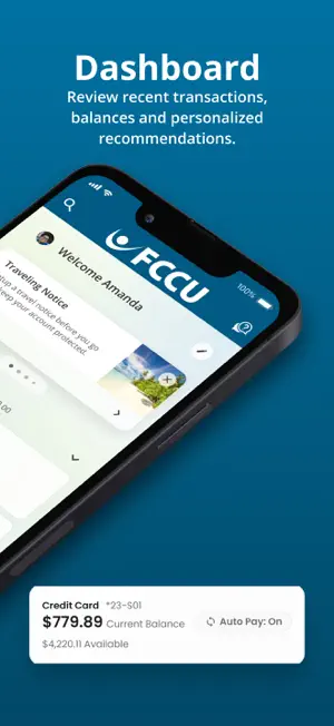 FCCU Mobile Banking screenshot 2