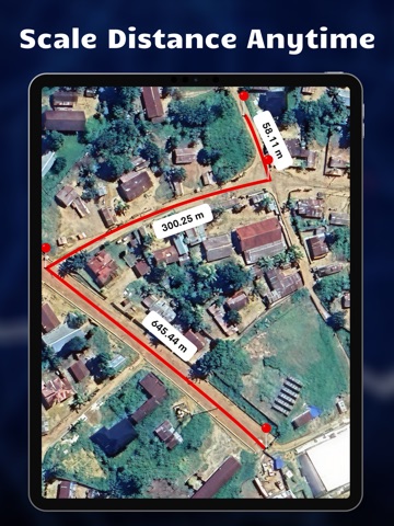 GPS Distance & Area Measure iPad screenshot