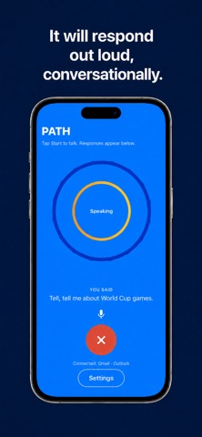 PATH - Your Voice Assistant Screenshot 4 of 5