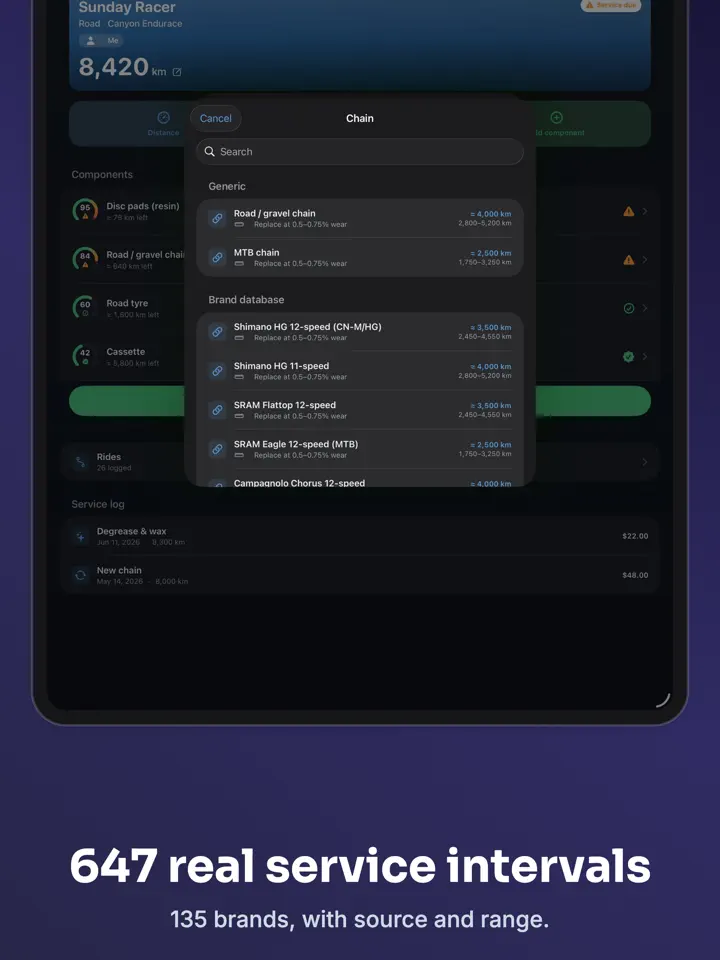 Cogbook on iPad: screenshot 5 of 8