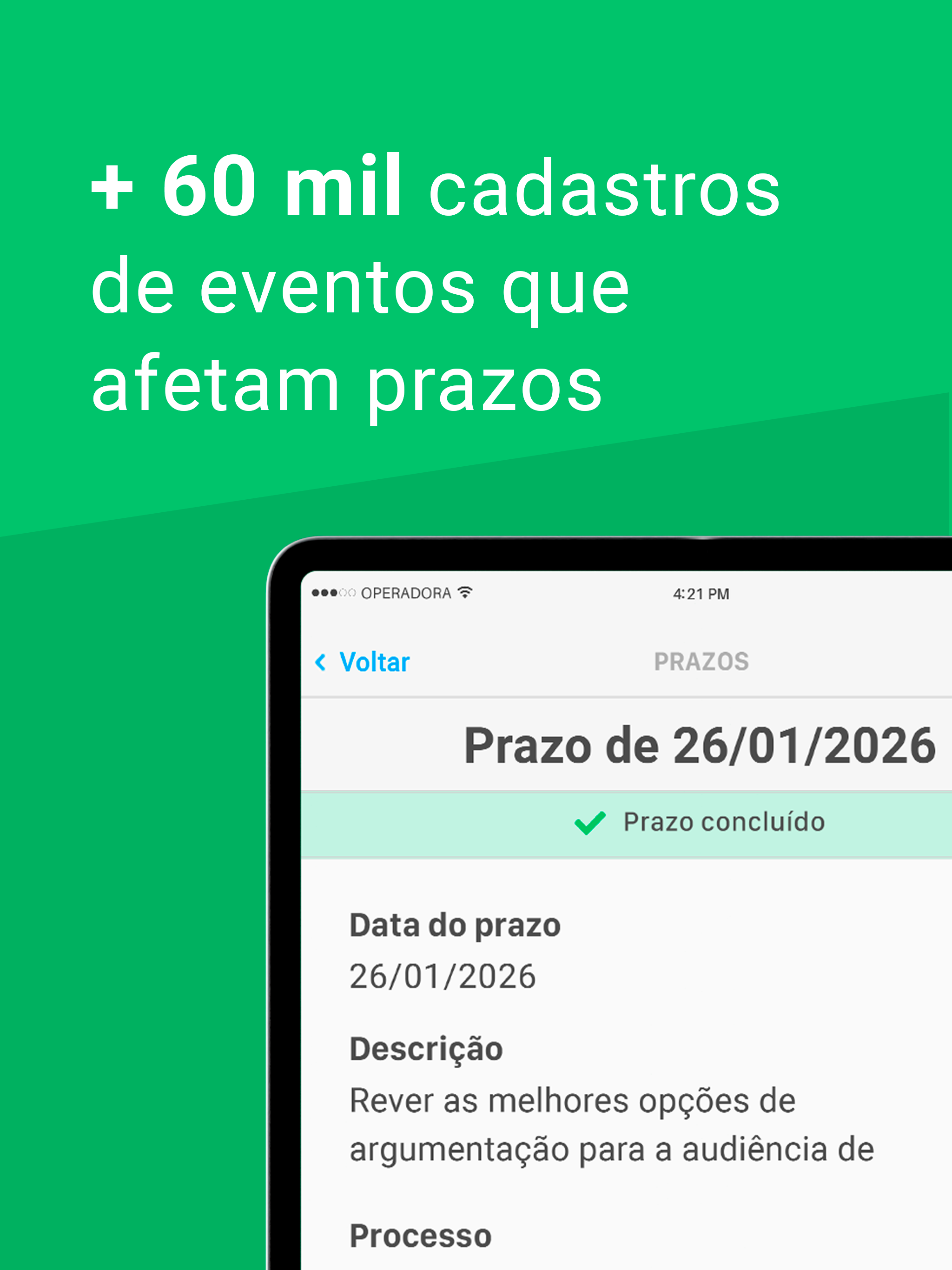 Legalcloud - Calcula prazos