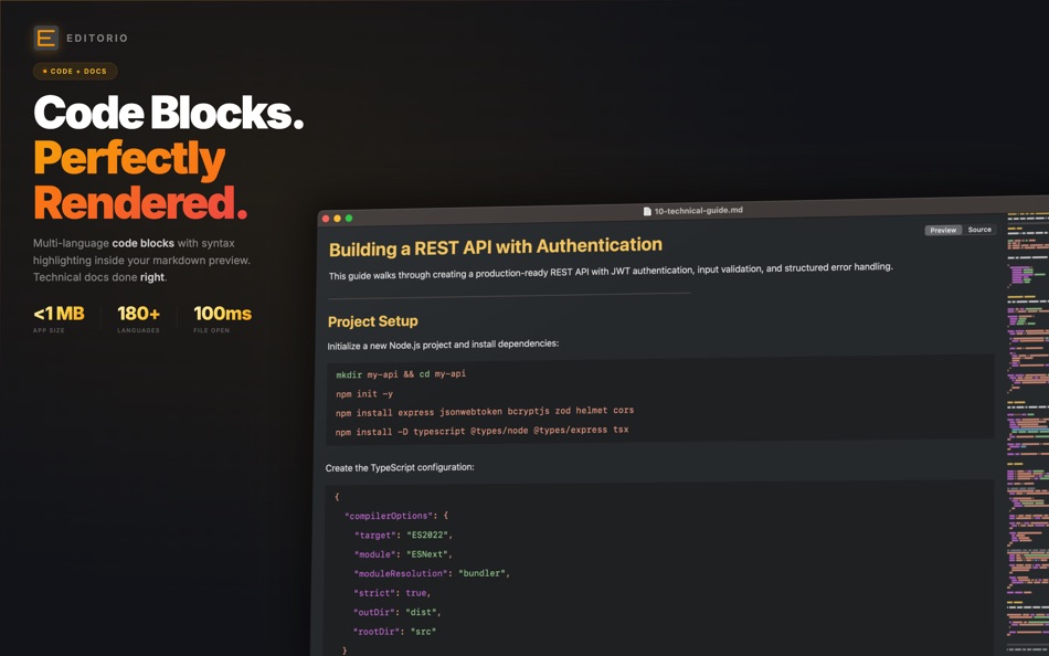 #7. Editorio (macOS) Przez: Lovre Crncevic