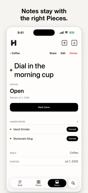 Hoblio: Hobby Shelf screenshot 4