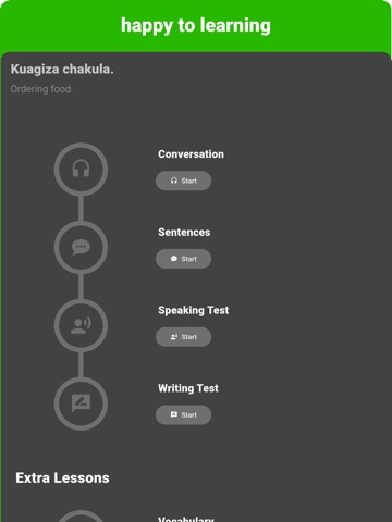 Swahili - Listening Speaking iPad screenshot