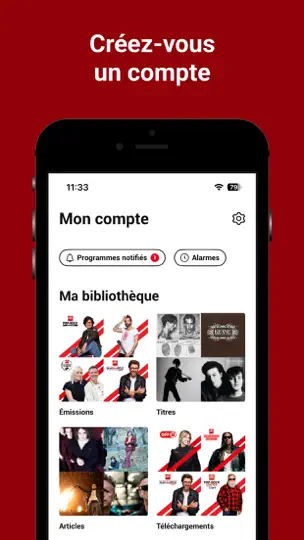 Capture d'écran de RTL2 - Le Son Pop-Rock sur iPhone 6