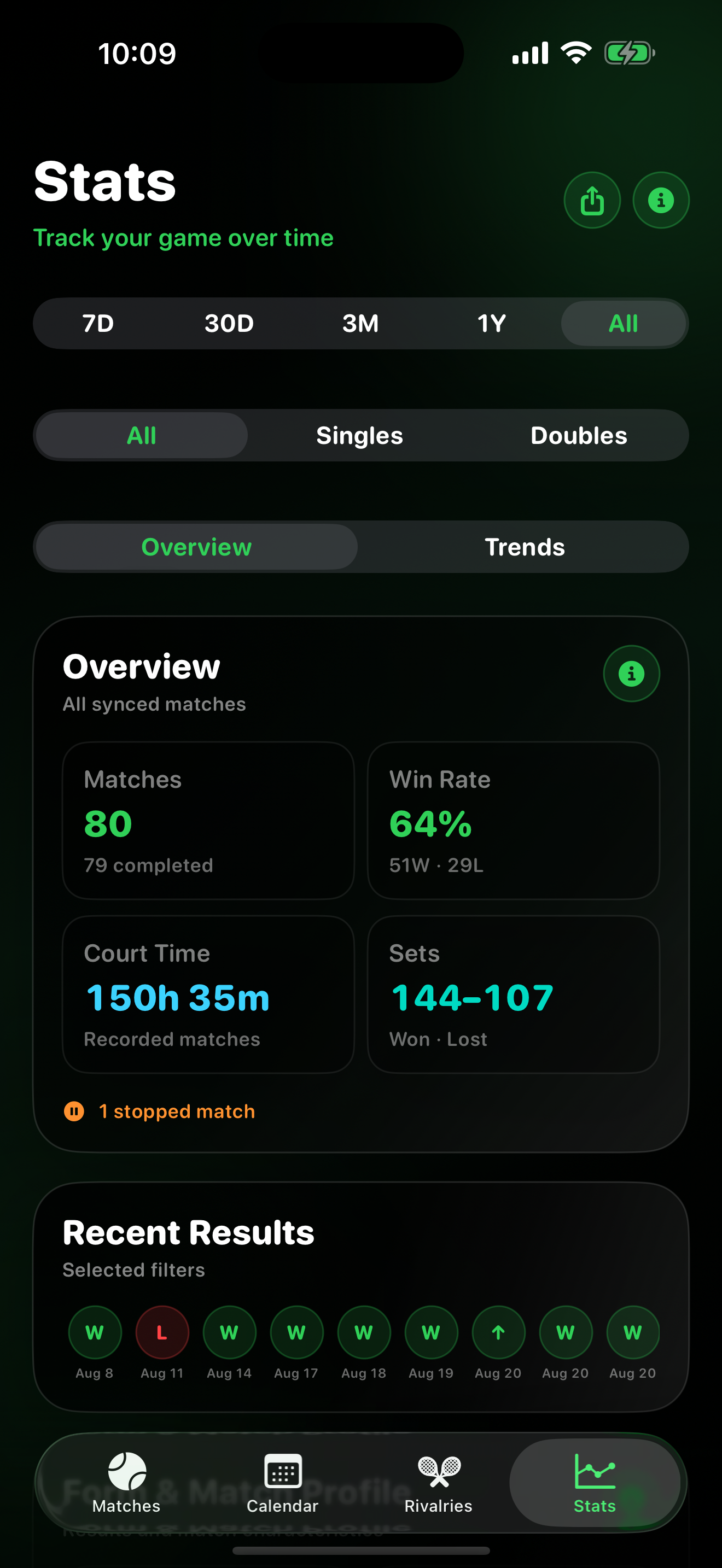 Tennis Score Wizard Companion screenshot 8