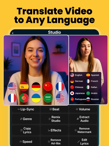 AI Music Video Maker: Dub AI iPad screenshot