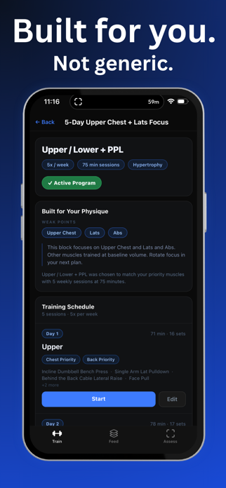 MUSCL - Physique Intelligence Screenshot 3 of 4