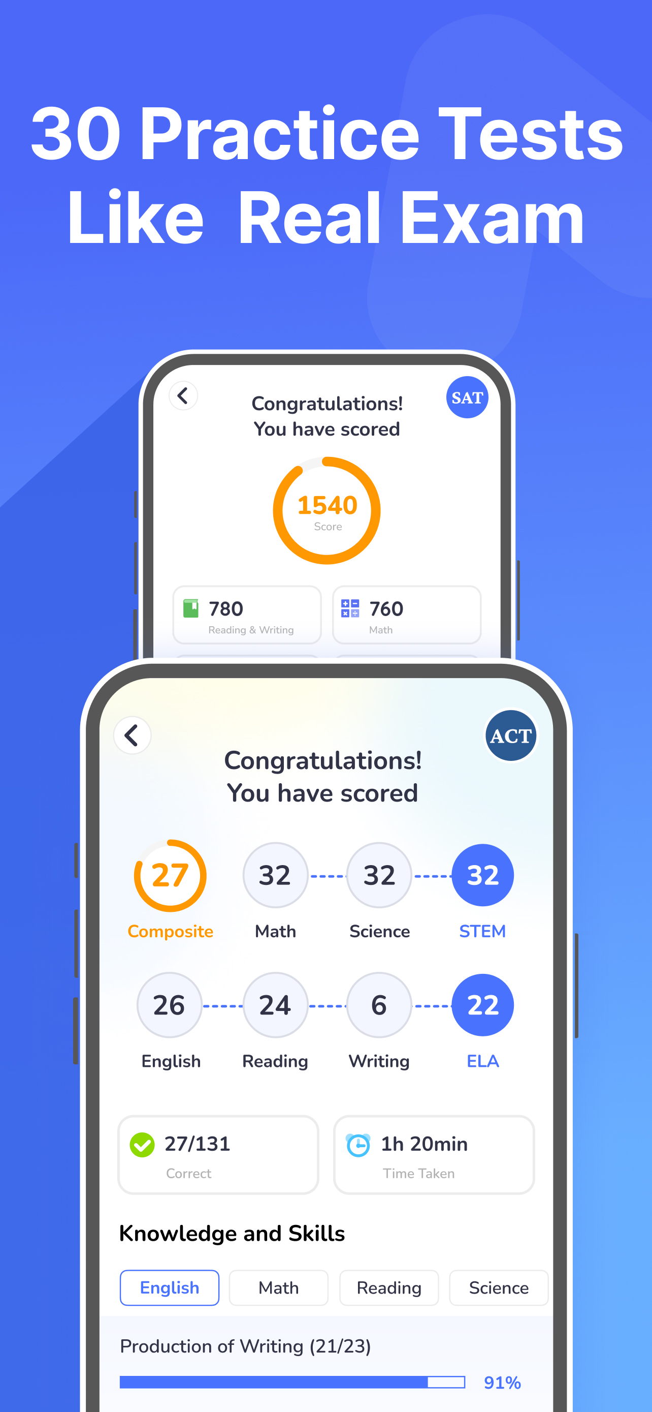 SAT & ACT Prep: AlphaTest screenshot 3