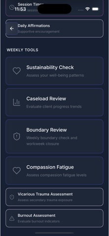 Counselor Compass Full Suite iPhone screenshot