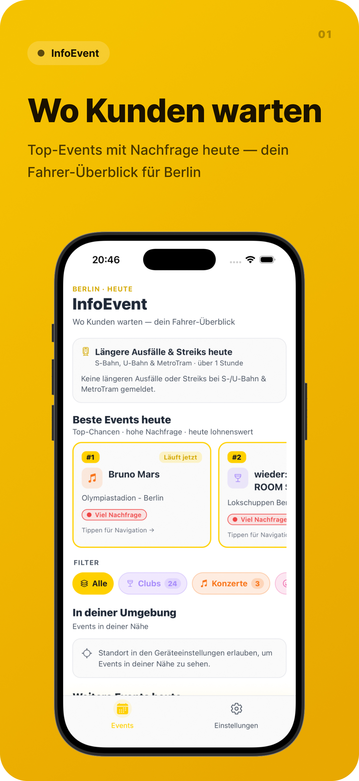 InfoEvent screenshot 2