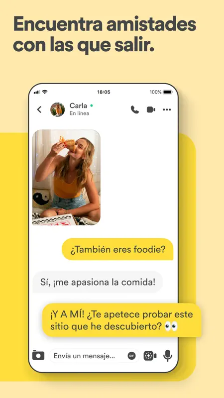 Bumble For Friends: Haz Amigos screenshot 4 of 6