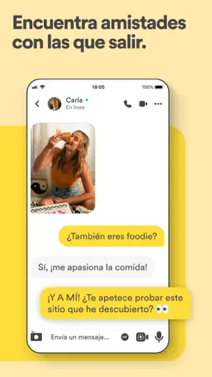 Captura de pantalla de Bumble For Friends: Haz Amigos en iPhone 4