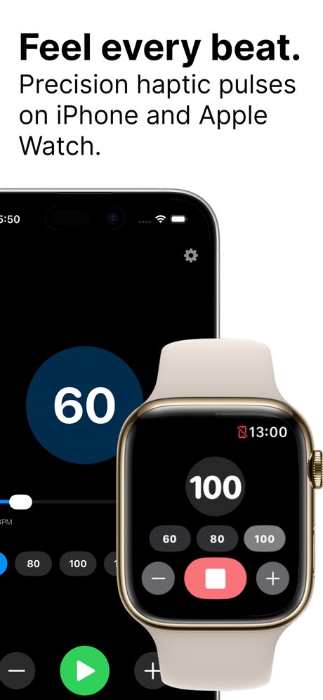 Pulse: Metronome Haptic+Quiet screenshot 5