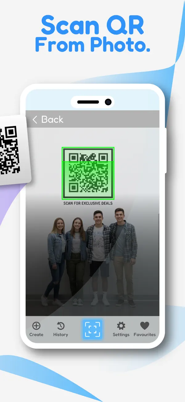#5. QR Code Reader & Bar Scanner (iOS) โดย: Iram Shehzad