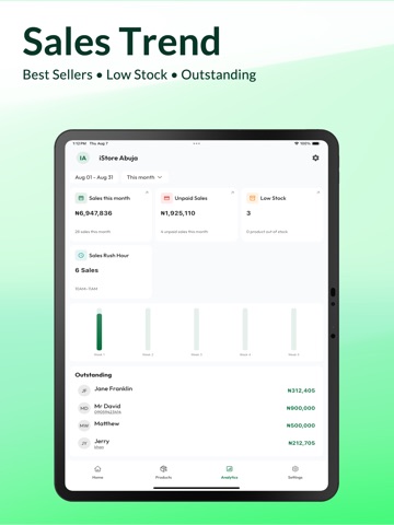 Zuru-Inventory & Sales Manager iPad screenshot