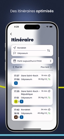 Montpellier Transports screenshot