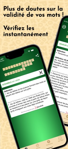 Vérificateur Mots du SCRABBLE® iPhone screenshot