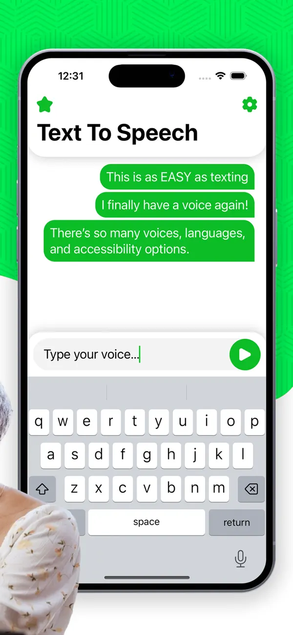 Screenshot #2 pour Text to Speech!