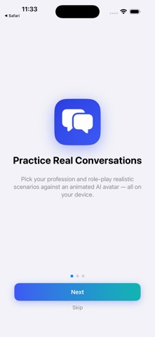 Fluency Simulator iPhone screenshot