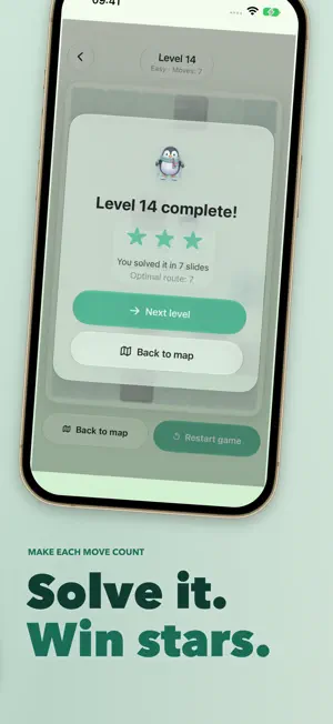 Chilly's Ice: Slide Puzzle screenshot 2