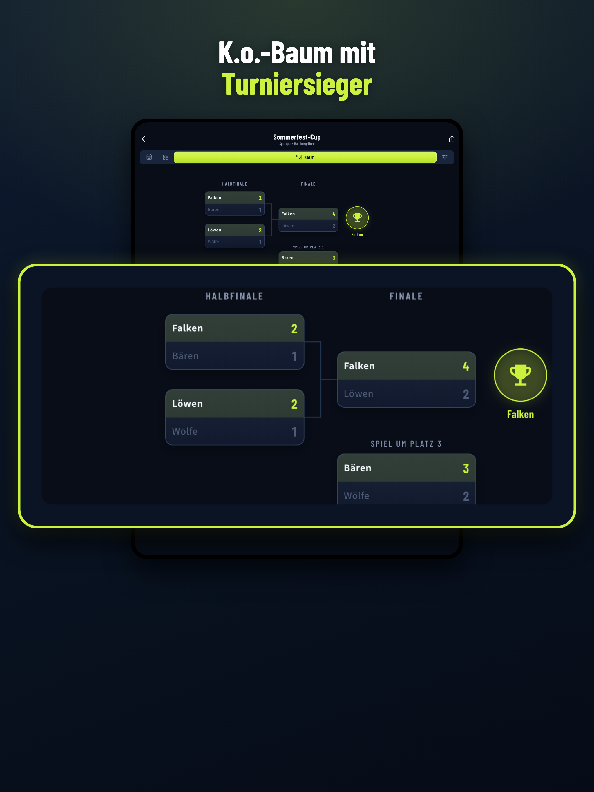 Turnierplan: Spielplan & Liga screenshot 10