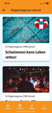 MeinDorfNet App screenshot