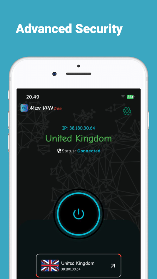 #2. Max VPN: Fast & Unlimited VPN (iOS) 由: Betstealth