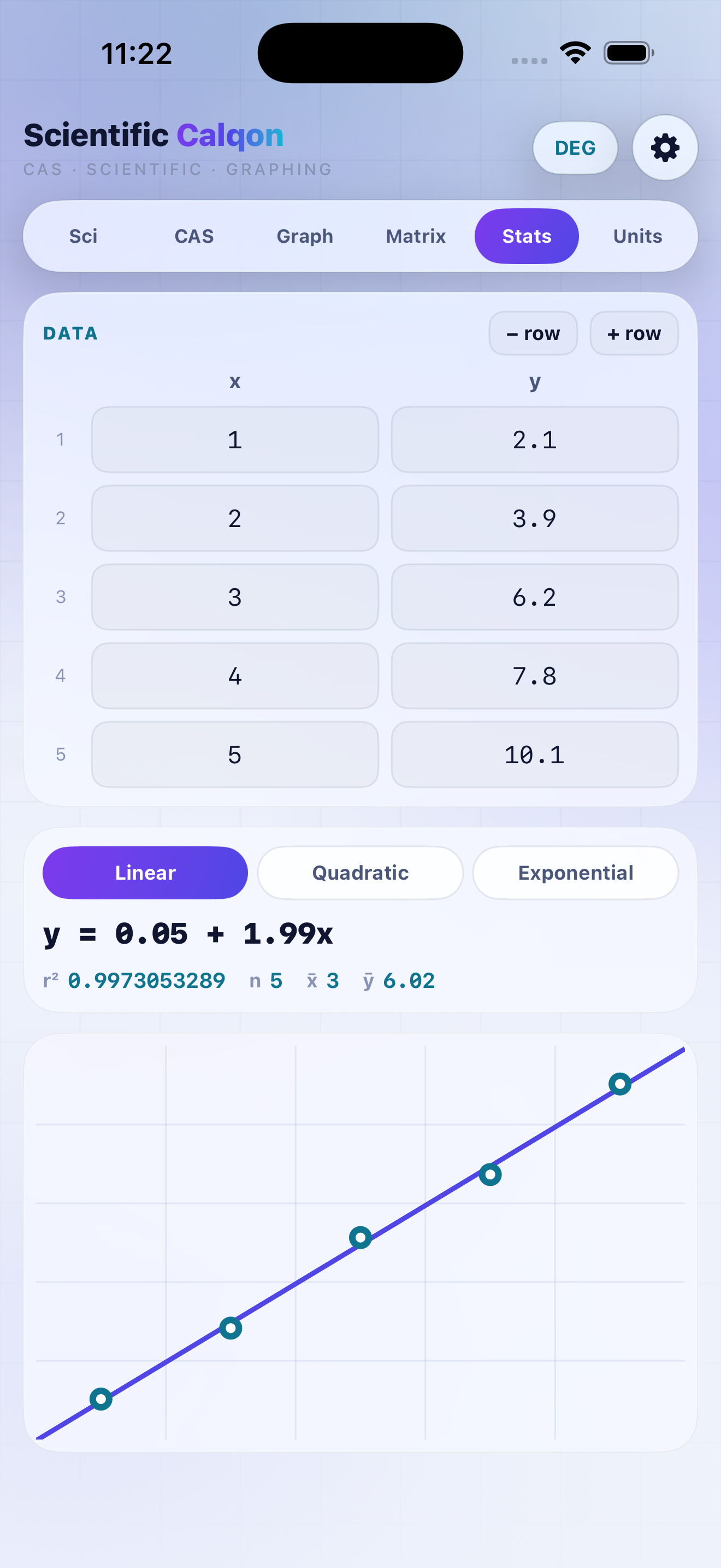 Scientific Calqon screenshot 4