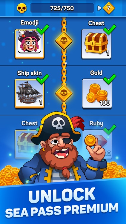 Pirates & Puzzles - PVP League screenshot-4
