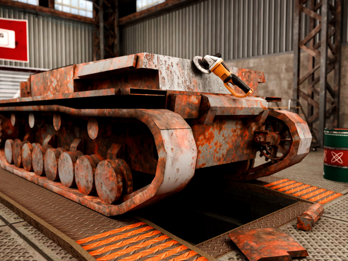 Tank Mechanic Simulator Games