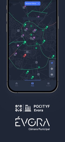 Évora Urban Platform screenshot